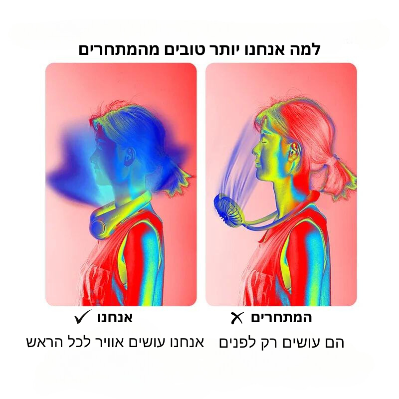 סינפן מאוורר הצוואר מבית - סינפלקס